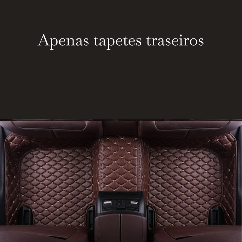 Kit de Tapetes Automotivos de Luxo e Conforto